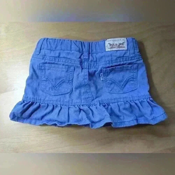 Girl skirt short lila (the color is wayyyyy more pretty in real LEVI'S size 4 - Picture 5 of 8